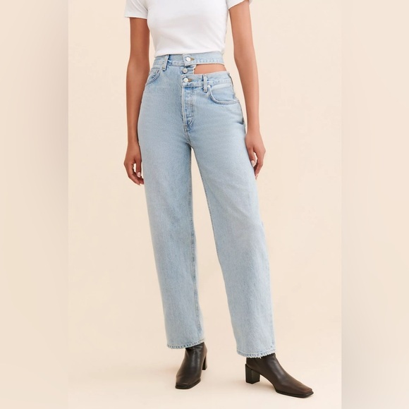 Agolde Denim - Agolde Broken Wasitband Jean Size 29